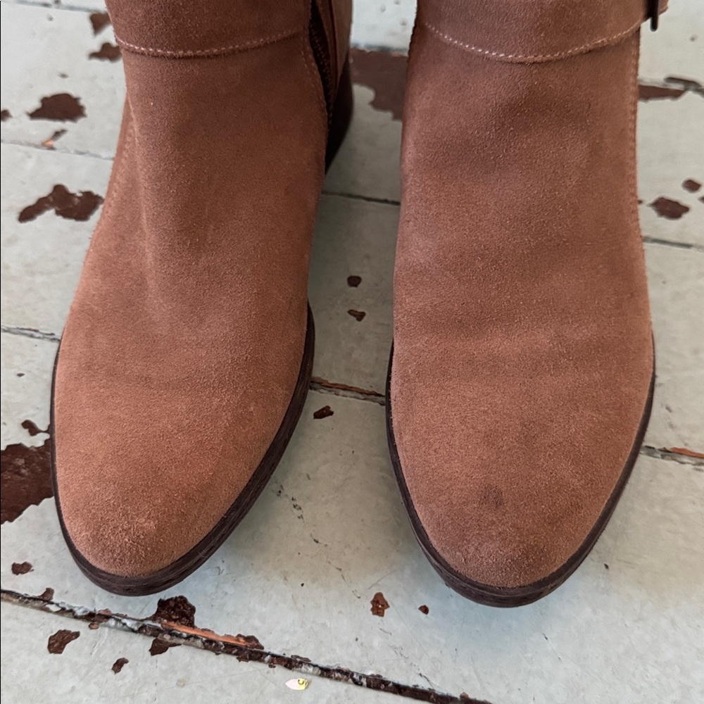 GEOX EU 361/2 (US 6.5) Suede Mid Calf Adjustable Buckles - Picture 15 of 17